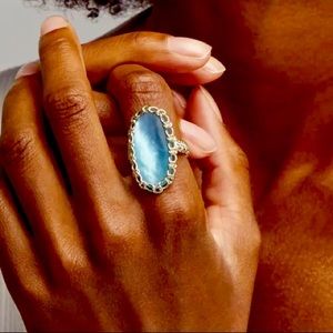 Kendra Scott Macrame Ellen Coktail Ring